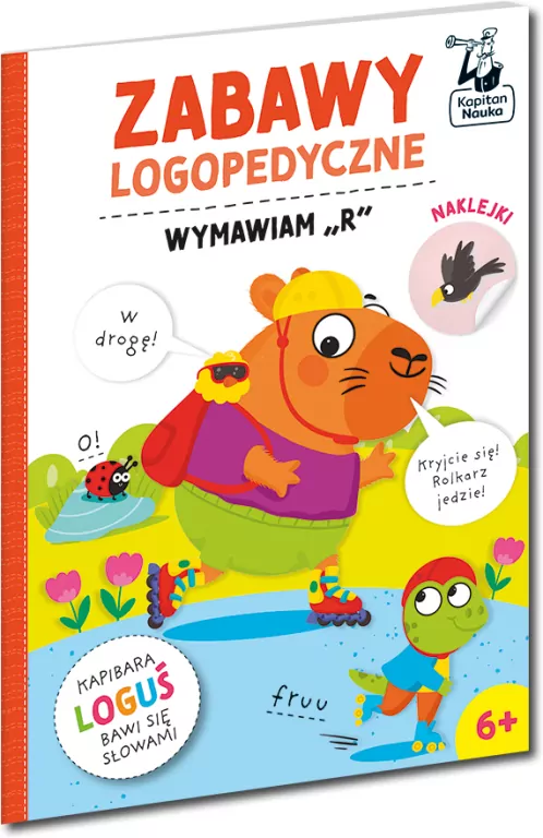 Kapitan Nauka. Zabawy logopedyczne. Wymawiam r - tantis.pl