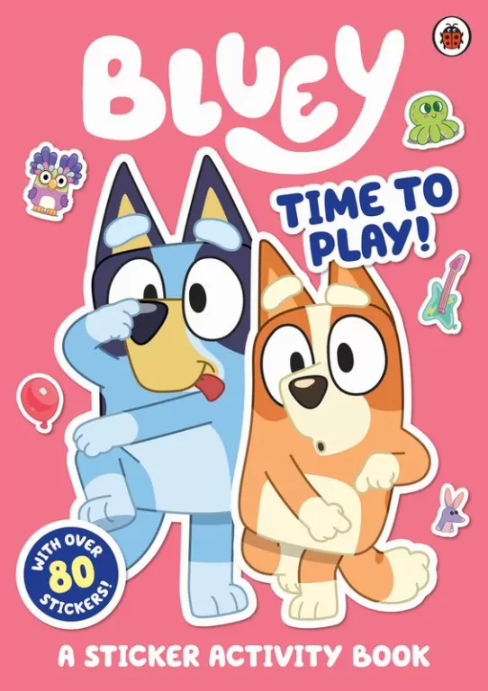 Bluey Time to Play Sticker Activity wer. angielska - tantis.pl