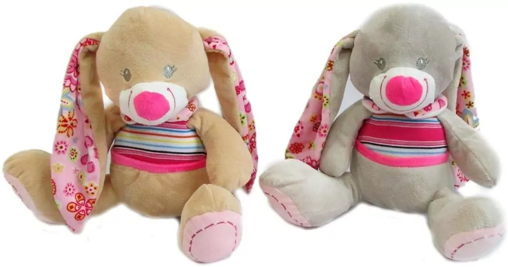 Zając 2 kol. z grzechotką 140548 cena za 1 szt - tantis.pl