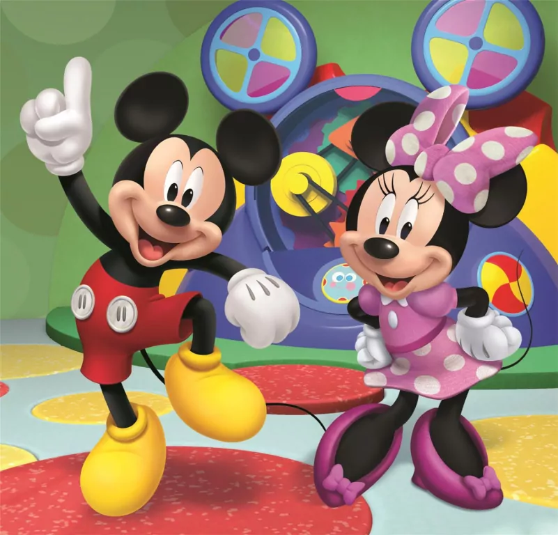 Puzzle 3x48 Mouse Clubhouse - tantis.pl