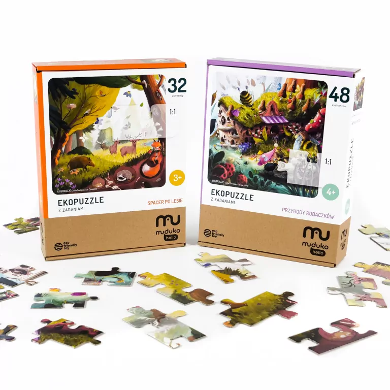 Ekopuzzle 32. Spacer po lesie - tantis.pl