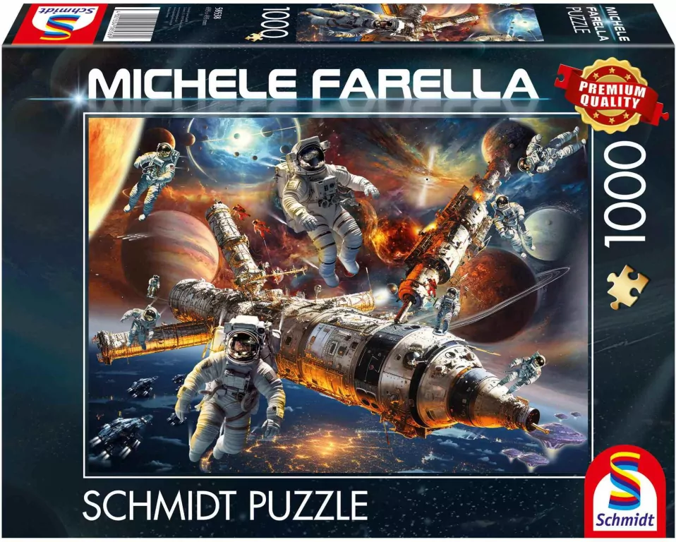 Puzzle PQ 1000 Michele Farella Stan Nieważkości G3 - tantis.pl