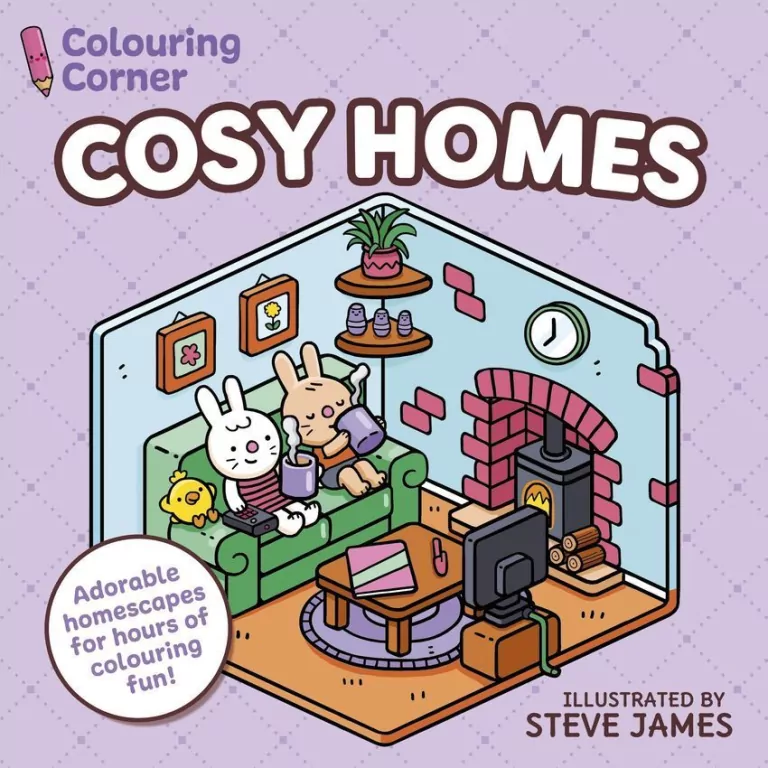 Colouring Corner: Cosy Homes - tantis.pl