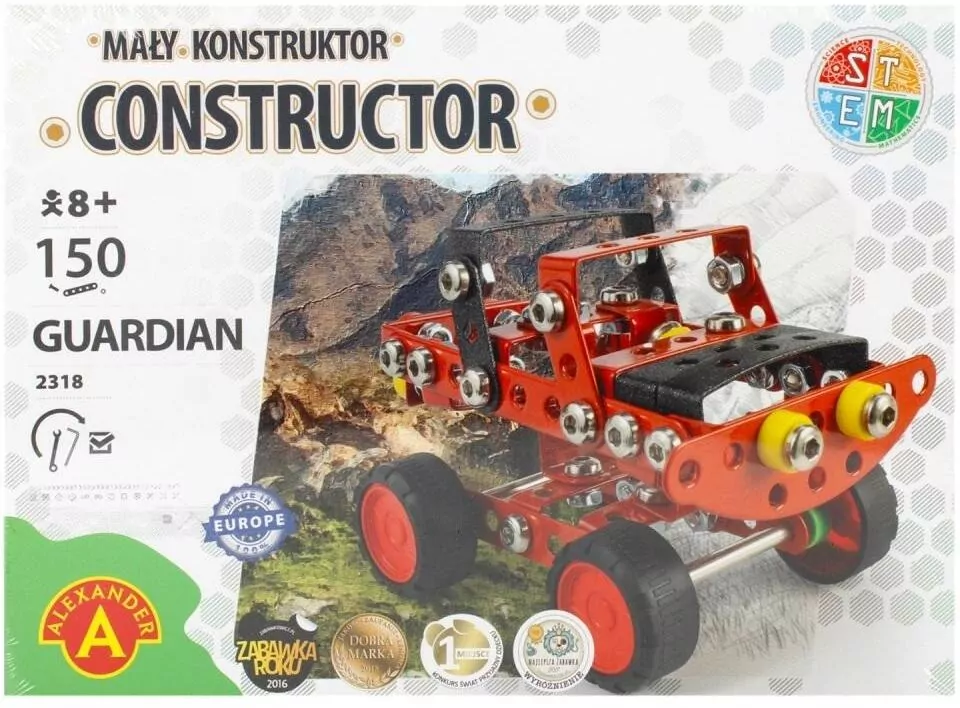 Mały Konstruktor - Guardian 8+ - tantis.pl