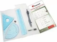 Komplety geometryczny Titanum  6 elementów,etui foliowe 2508 (96451) - tantis.pl