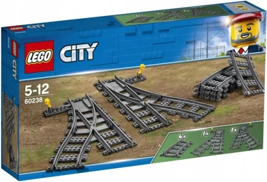 LEGO® City Trains. Zwrotnice. 60238