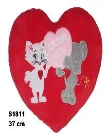 Serce Kocham Cię - Kot 37cm MIX - tantis.pl