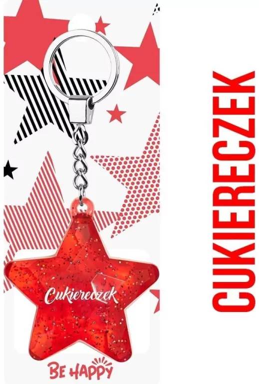 Brelok gwiazdka Cukiereczek - tantis.pl