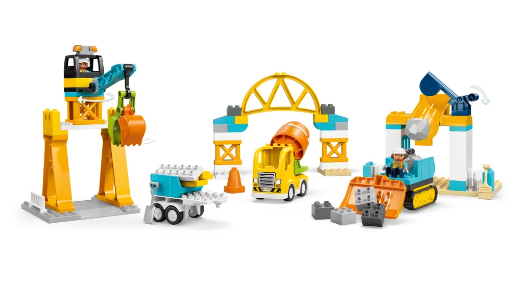 LEGO® Duplo. Plac budowy z pojazdami 3w1 10476 - tantis.pl