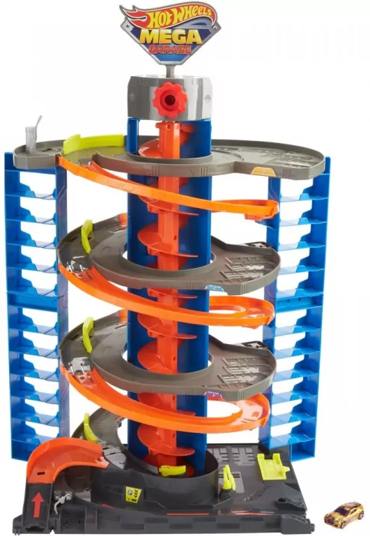 Hot Wheels City Zestaw Zakręcony Megagaraż - tantis.pl