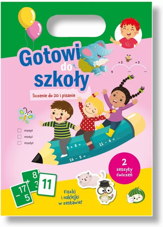 Gotowi do szkoły. Liczenie do 20 i pisanie - tantis.pl