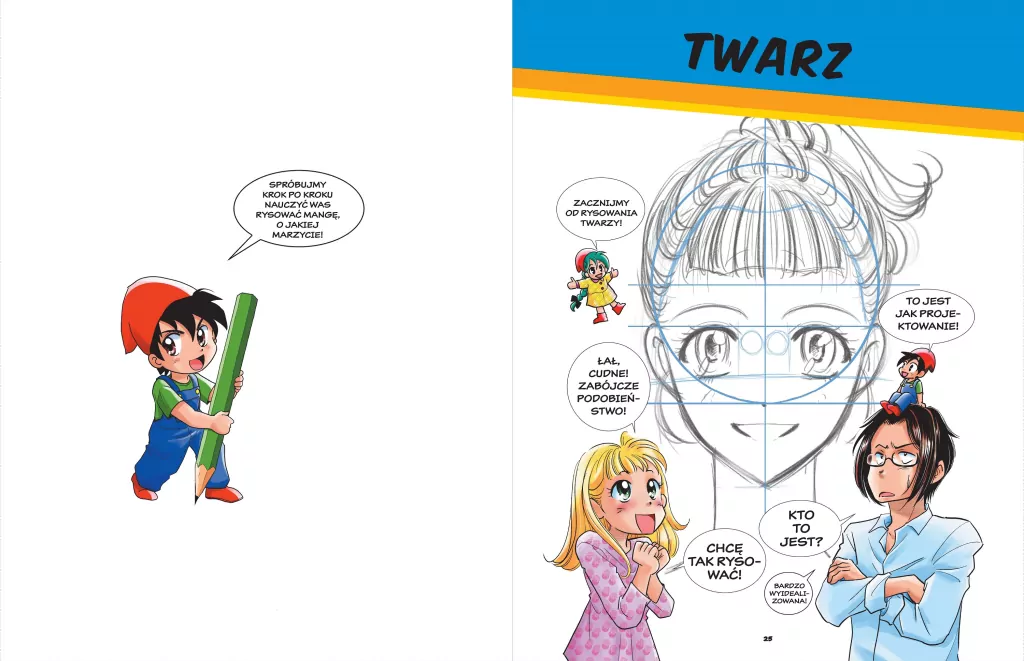 Manga. Kurs rysunku Delux - tantis.pl