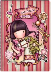 Mały Notes z Naklejkami Gorjuss Fairground