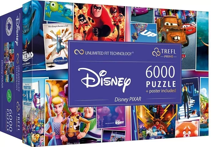 Puzzle 6000 Disney PIXAR Collection TREFL - tantis.pl