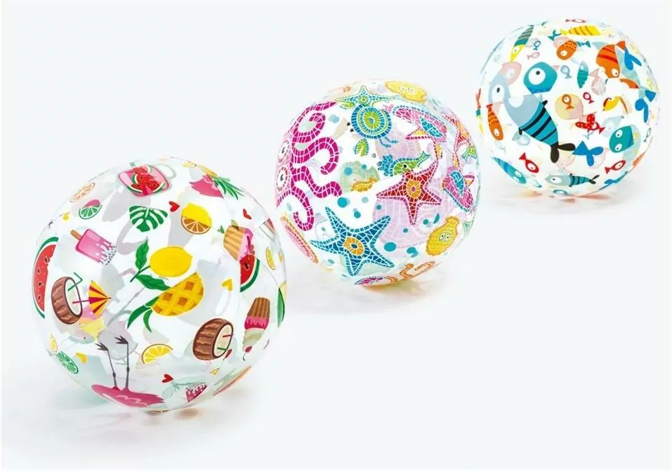 Piłka plażowa 3 wzory - tantis.pl