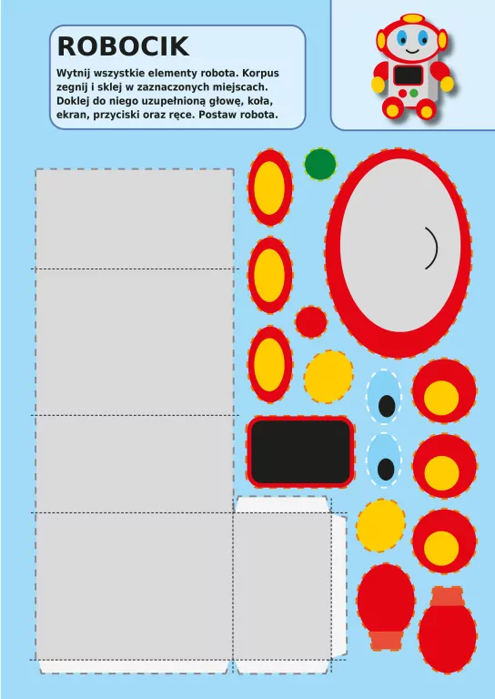 Dinozaur i jego przyjaciele. Wesołe wycinanki - tantis.pl