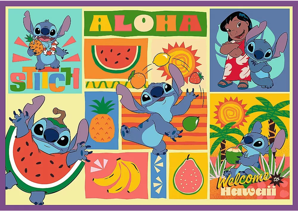 Puzzle 4w1. Stitch. 13311 - tantis.pl