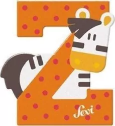 Litera Z Zebra. Zestaw zwierzęcy 12 sztuk