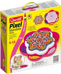 Mozaika Pixel. Mandala 1200 elementów