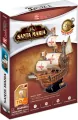 Puzzle 3D. Żaglowiec Santa Maria - tantis.pl
