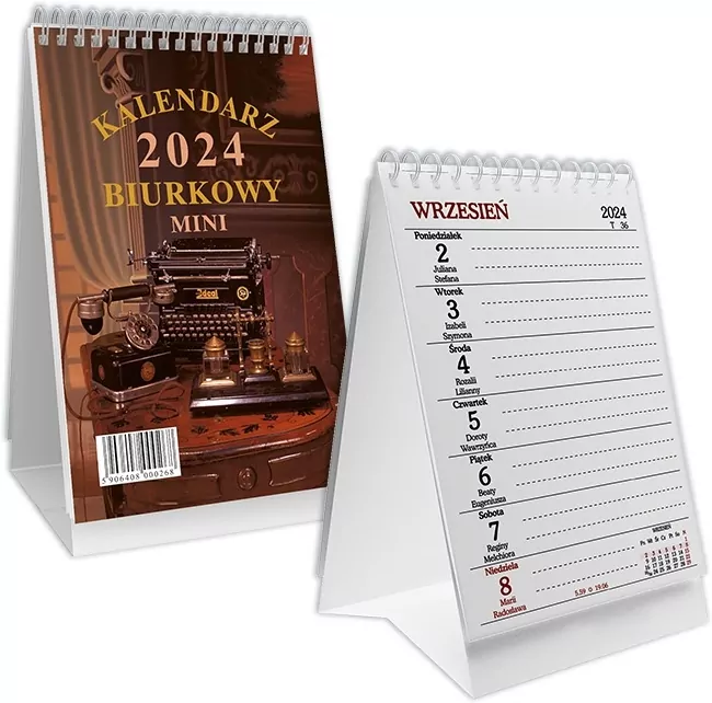 Kalendarz 2020. Biurkowy pionowy mini - tantis.pl