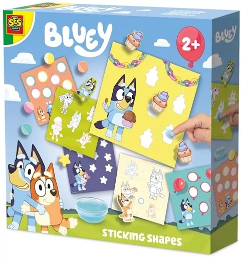 SES BLUey naklejki z kształtami 14093 40939 - tantis.pl