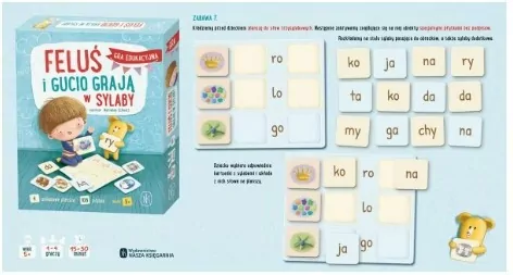 Feluś i Gucio grają w sylaby - tantis.pl