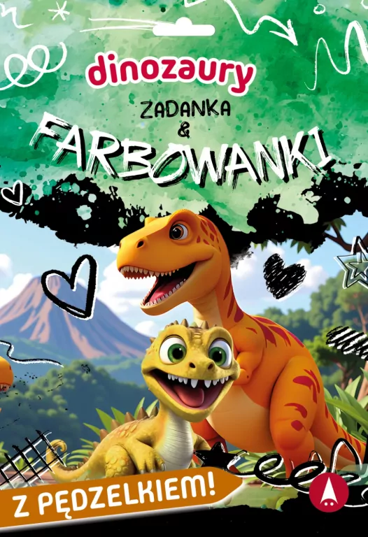 Dinozaury. Zadanka & farbowanki - tantis.pl
