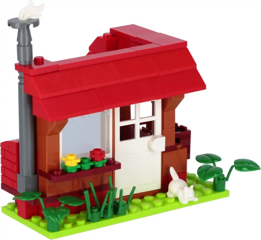 Klocki konstrukcyjne 91 elementów Girl Dom alleBLOX 547908 - tantis.pl