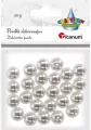 Koraliki plastikowe. Perełki białe 20g - tantis.pl