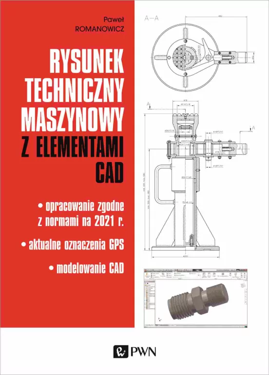 Rysunek techniczny maszynowy z elementami CAD - tantis.pl