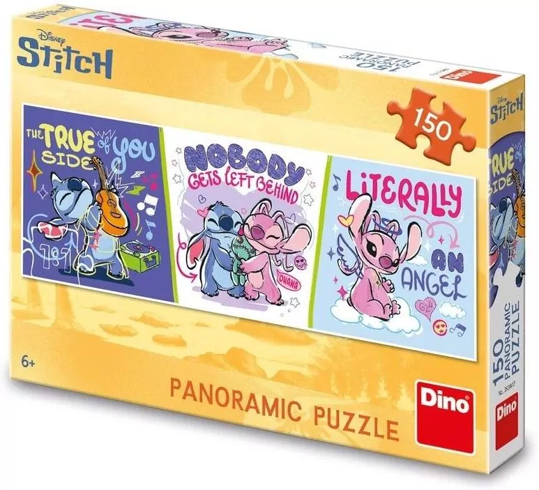 Puzzle panoramiczne Disney Stitch Relaks 150el - tantis.pl
