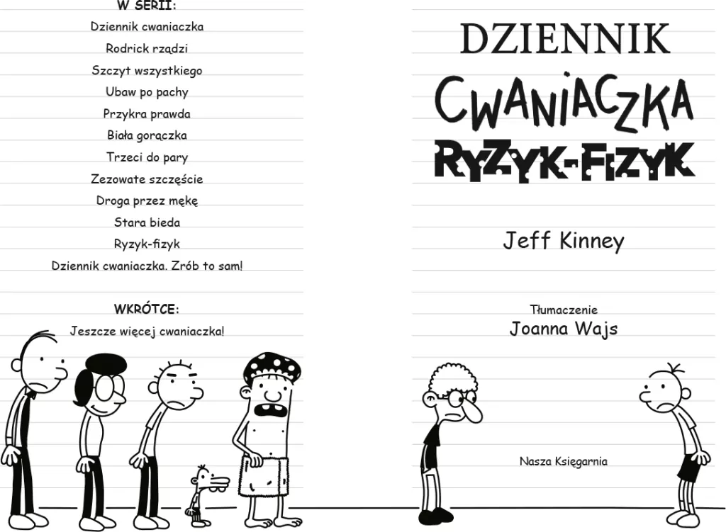 Ryzyk-fizyk. Dziennik cwaniaczka. Tom 11 - tantis.pl