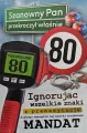 Karnet Urodziny 80 - tantis.pl