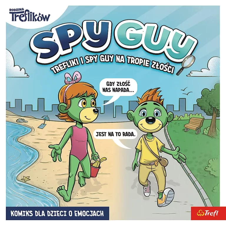 Spy Guy Komiks. Na tropie złości TREFL - tantis.pl