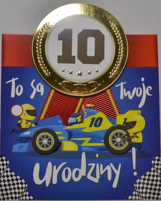 Karnet okolicznościowy. Urodziny. YEKU