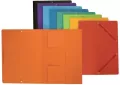 Teczka A4 preszpanowa z gumką. Bantex. Jasnoniebieski - tantis.pl