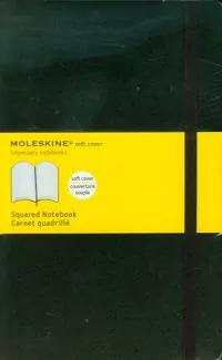 Notes Classic 13x21 kratka - czarny MOLESKINE - tantis.pl