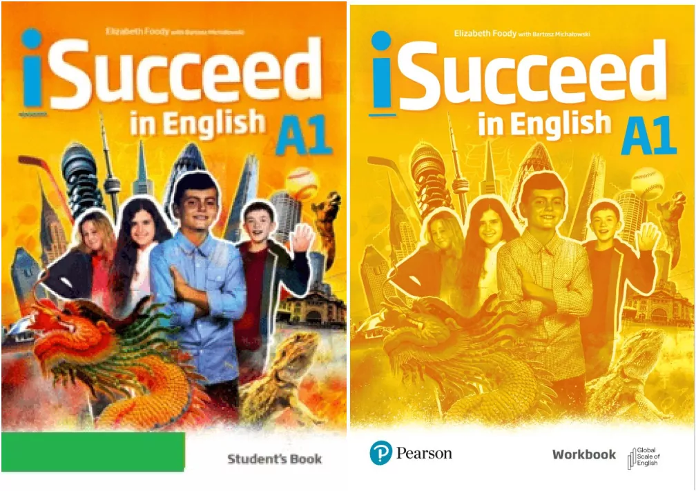 Pakiet: iSucceed in English Student's Book / Workbook A1 - tantis.pl
