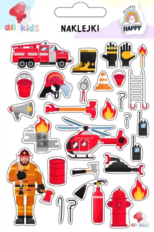 Naklejki. Straż pożarna - tantis.pl