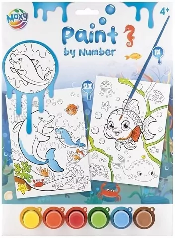 CCG malowanie po numer.A4 rybki 150135 42180 - tantis.pl