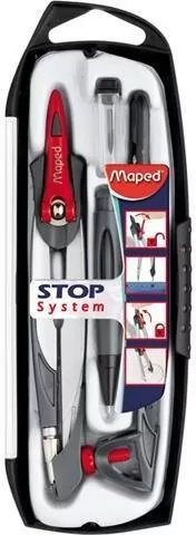 Maped. Cyrkiel Stop system, 5 elementów - tantis.pl