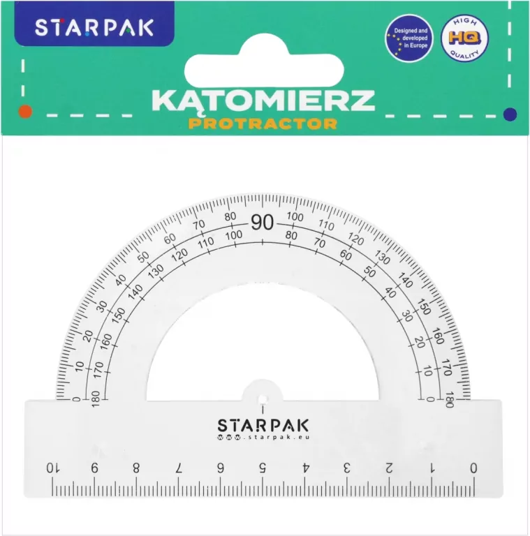 Kątomierz 180' 10cm. - tantis.pl