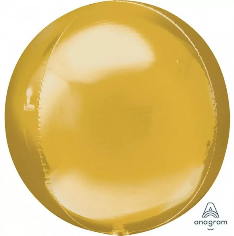 Balon foliowy kula złota - tantis.pl