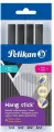 Długopis Hang Stick 0,7mm czarny 4szt PELIKAN - tantis.pl