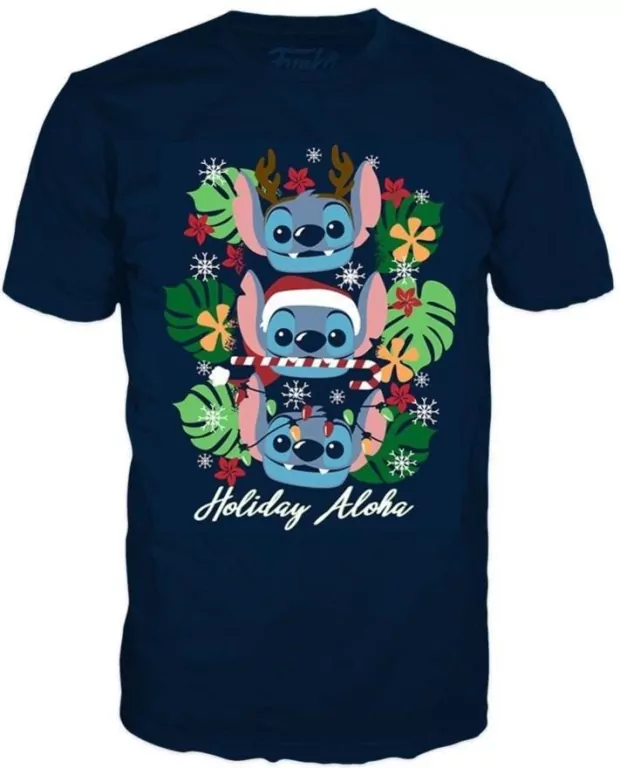 Funko T-shirt Holiday Stitch S - tantis.pl