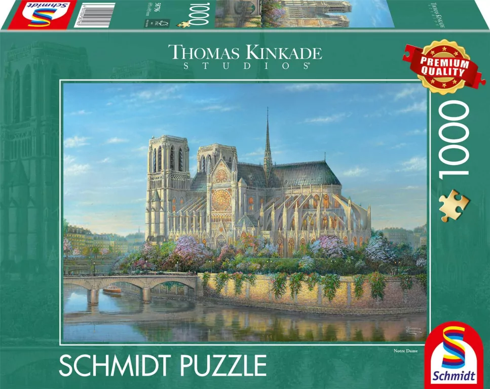 Puzzle 1000 Katedra Notre Dame - tantis.pl
