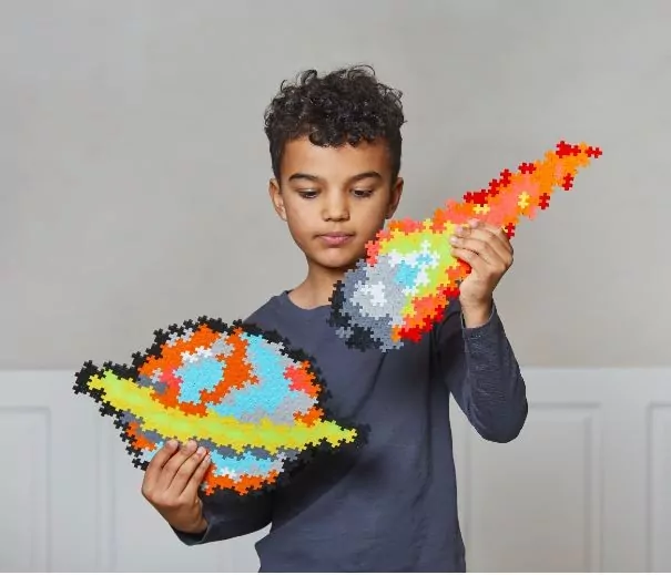 Puzzle By Number- Kosmos. Klocki Plus-Plus - tantis.pl