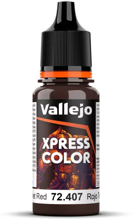 Vallejo: 72.407 - Xpress Color - Velvet Red (18 ml) - tantis.pl