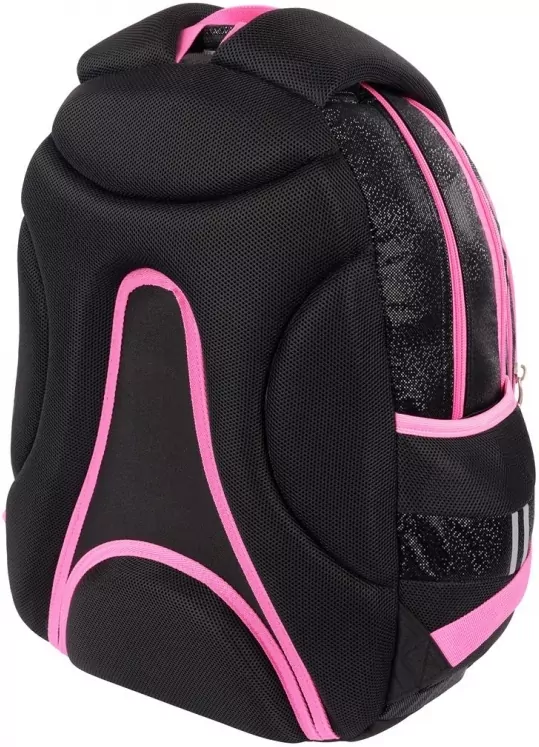 Plecak 4-komorowy Black Glitter - tantis.pl